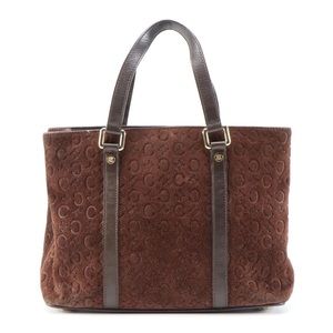 🚀 MASTER SALE CELINE - Brown Monogram Suede and Leather
